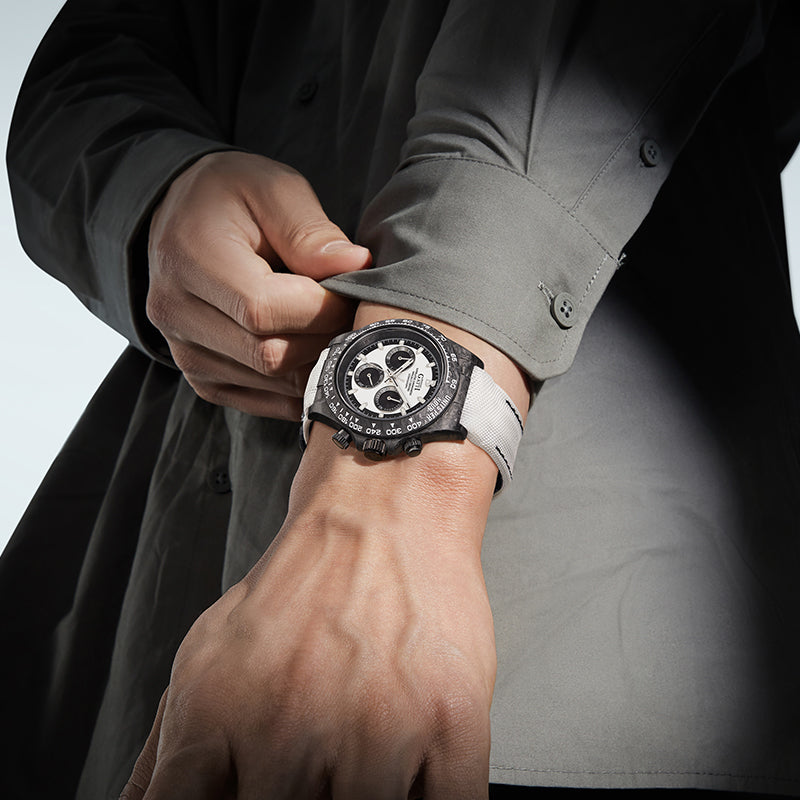 BONEST GATTI Carbon Fiber Automatic Chronograph Watch Self Wind Sapphire Crystal Luminous Waterproof Men Watch BG9010BONEST GATTI Carbon Fiber Automatic Chronograph Watch Self Wind Sapphire Crystal Luminous Waterproof Men Watch BG9010