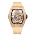 BONEST GATTI Tonneau Shaped Dragon theme frosted gold finishing Case Men's Automatic Mechanical Watch Luminous BG5003