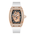 BONEST GATTI Barrel Dragon & Phoenix Couple Watch Automatic Mechanical Movement Luminous BG9910