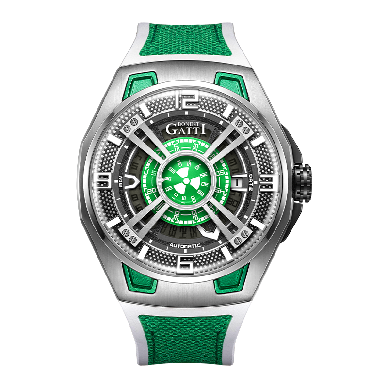 BONEST GATTI Automatic Movement Round Shaped Case 5ATM Waterproof Luminous BG5803