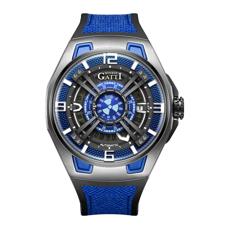 BONEST GATTI Automatic Movement Round Shaped Case 5ATM Waterproof Luminous BG5803