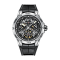 BONEST GATTI SkeletonDial Citizen Movement Sapphire Mirror Round Shaped BG-4601