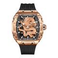 BONEST GATTI Barrel Dragon Men's Automatic Mechanical Watch Luminous GB5606