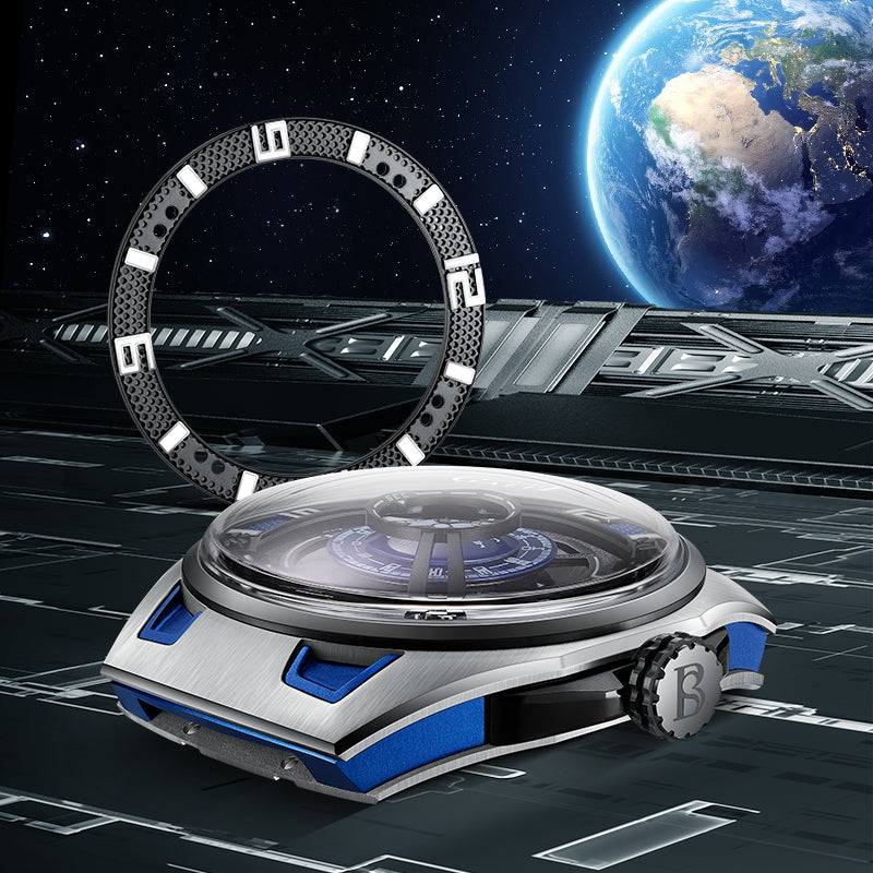 BONEST GATTI Automatic Movement Round Shaped Case 5ATM Waterproof Luminous BG5803
