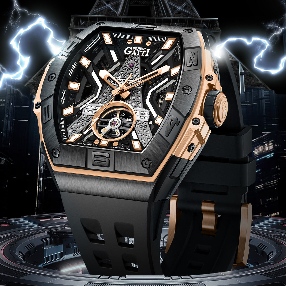 BG5001 Automatic Movement Sapphire Glass Luxury Men’s Watch